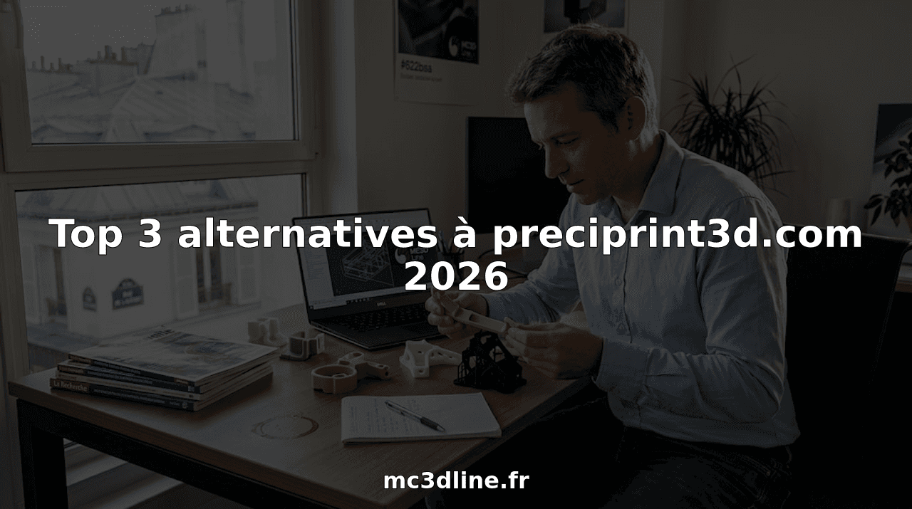 Top 3 alternatives à preciprint3d.com 2026