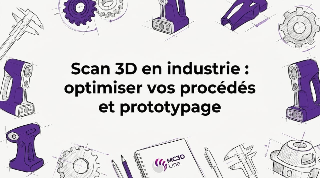 Scan 3D en industrie : optimiser vos procédés et prototypage