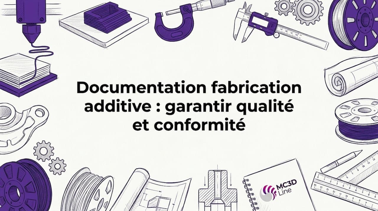 Documentation fabrication additive : garantir qualité et conformité