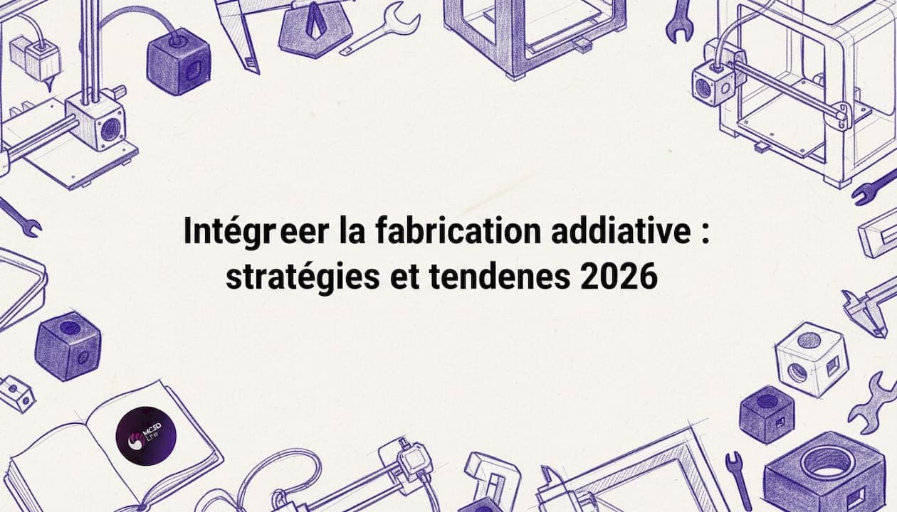Intégrer la fabrication additive : stratégies et tendances 2026
