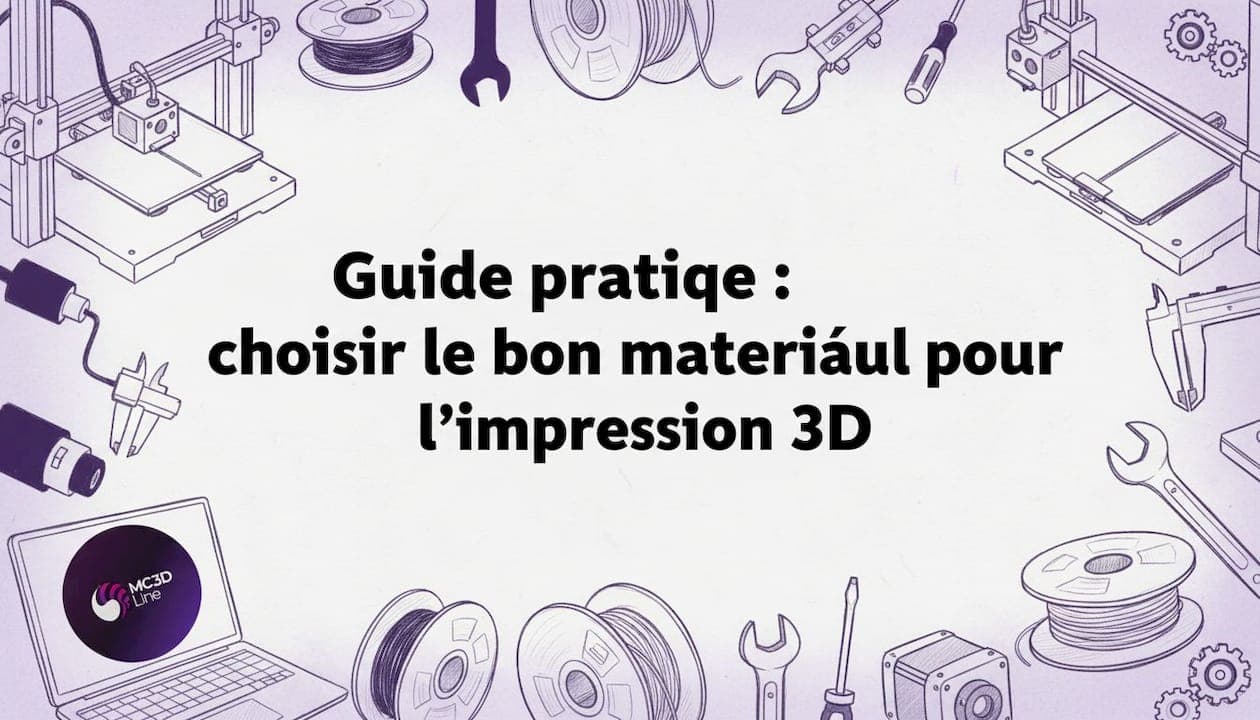 Guide pratique : choisir le bon matériau pour l'impression 3D