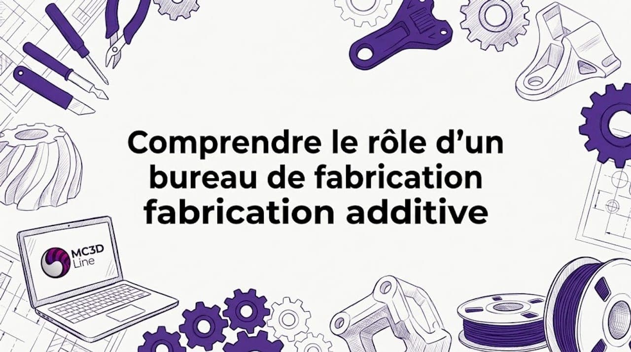 Comprendre le rôle d'un bureau de fabrication additive
