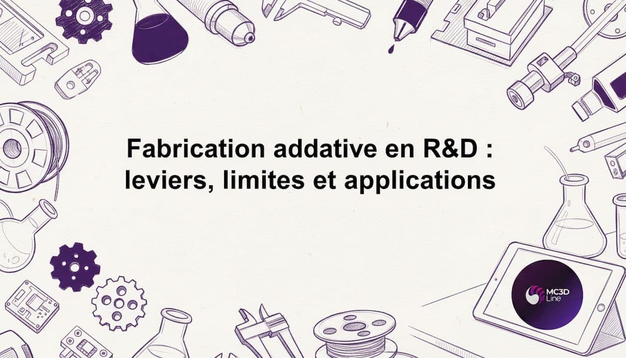 Fabrication additive en R&D : leviers, limites et applications